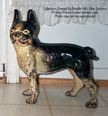 Boston Terrier Doorstop